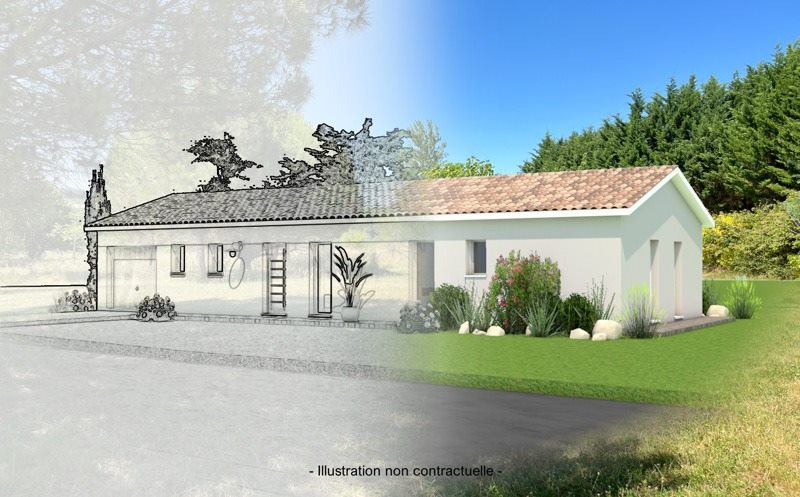 Vente Terrain BAZENS - -900 m²