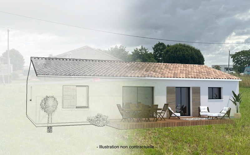 Vente Terrain ST AUBIN DE BLAYE - -588 m²