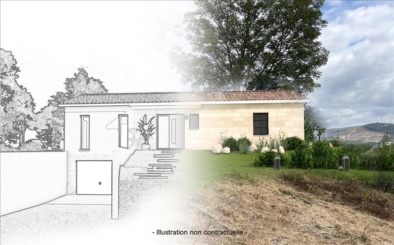 Vente Terrain LE LARDIN ST LAZARE - -1132 m²