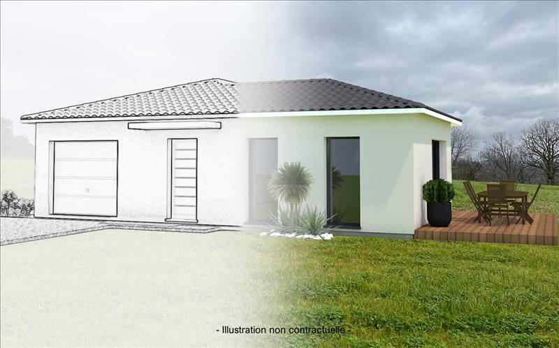 Vente Terrain LE LARDIN ST LAZARE - -1600 m²