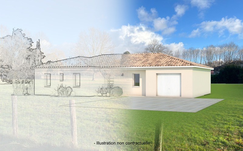 Vente Terrain LOUCHATS - -1587 m²