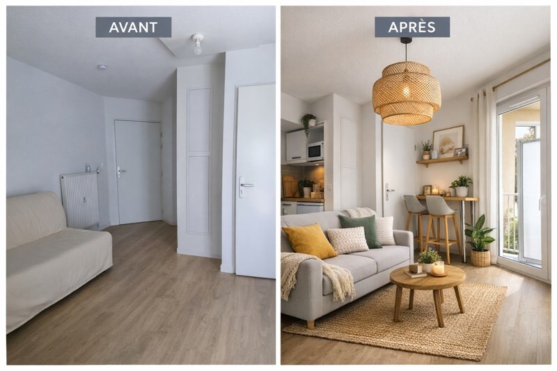 Vente Appartement PESSAC - 1 pièce -17 m² - (33600)