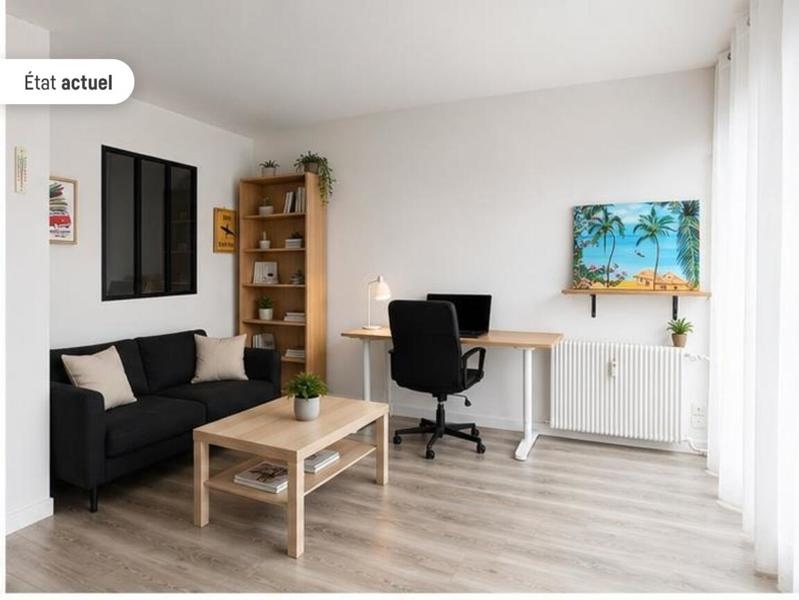 Vente Appartement PESSAC - 2 pièces -32 m² - (33600)