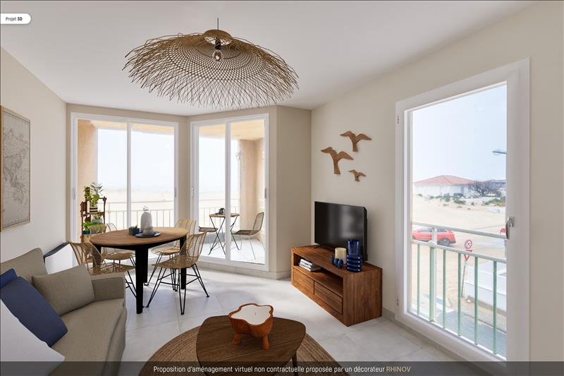 Vente Appartement MIMIZAN - 2 pièces -35 m² - (40200)