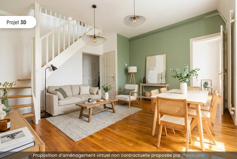 Vente Appartement TOURS - 3 pièces -79 m² - (37000)