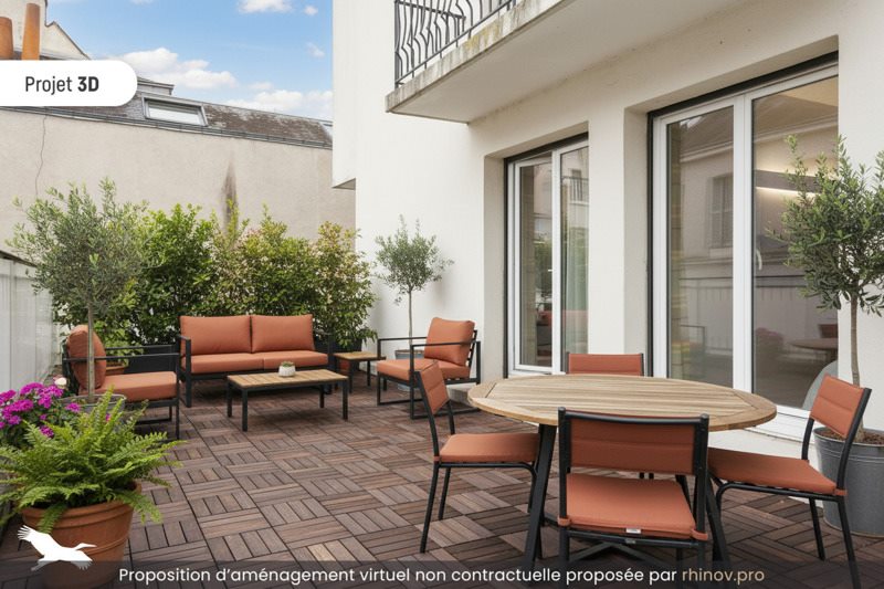 Vente Appartement TOURS - 2 pièces -38 m² - (37000)