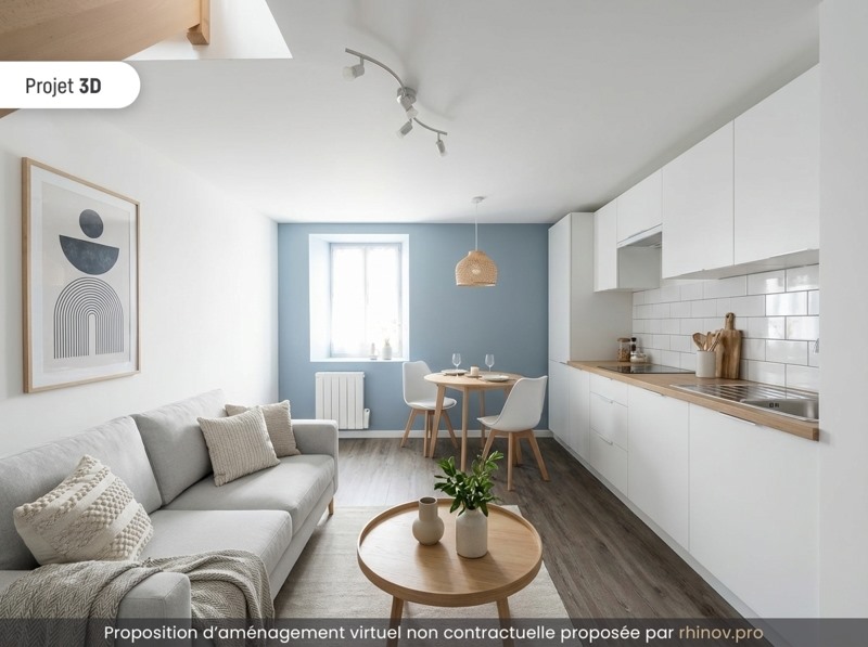 Vente Appartement TOURS - 2 pièces -19 m² - (37000)