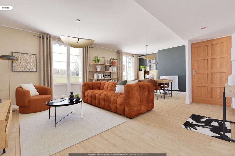 Vente Appartement TOURS - 3 pièces -71 m² - (37000)