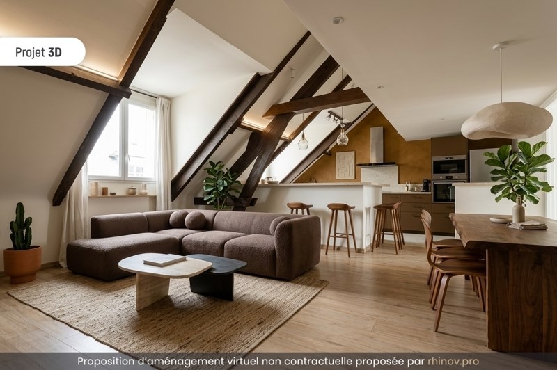 Vente Appartement TOURS - 3 pièces -78 m² - (37000)