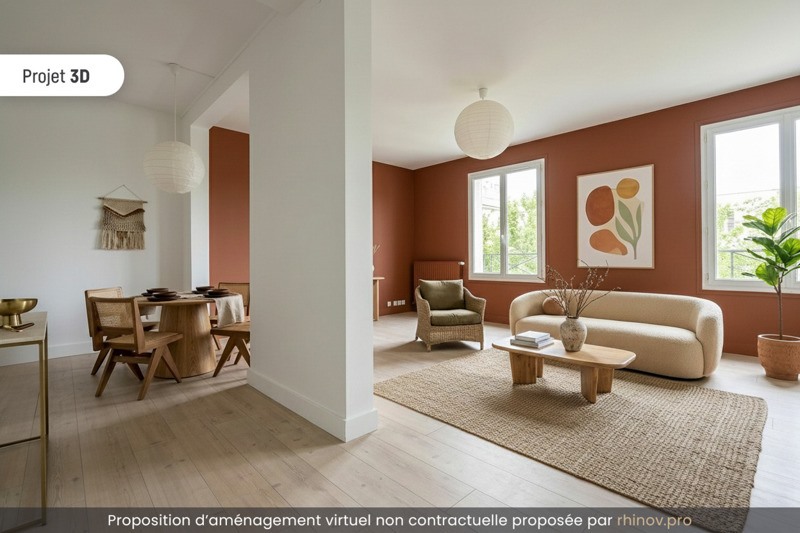 Vente Appartement TOURS - 4 pièces -95 m² - (37000)