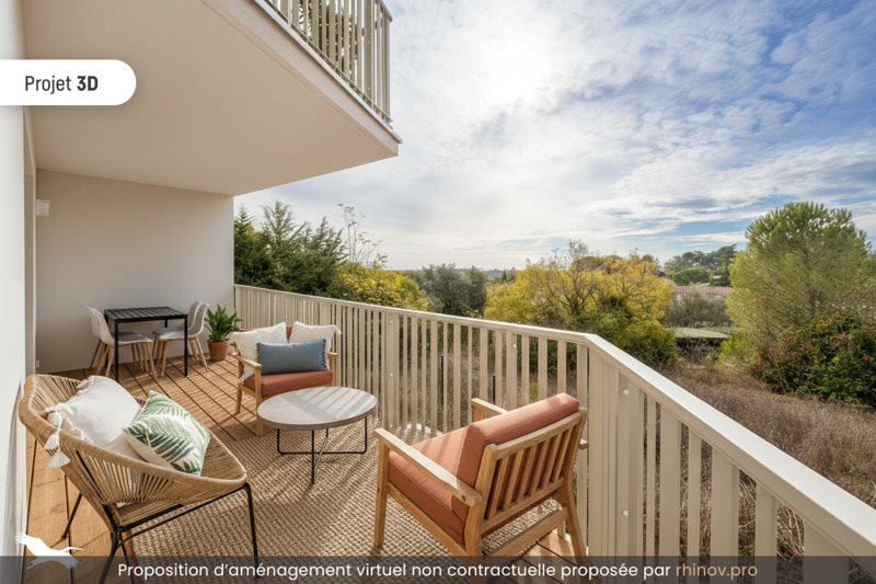 Vente Appartement CASTELNAU LE LEZ - 3 pièces -60 m² - (34170)