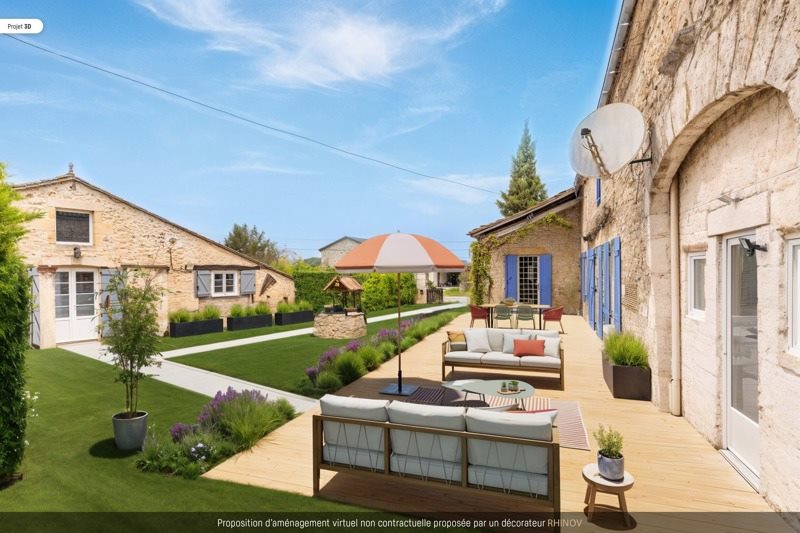 Vente Maison RIOCAUD - 17 pièces -440 m² - (33220)