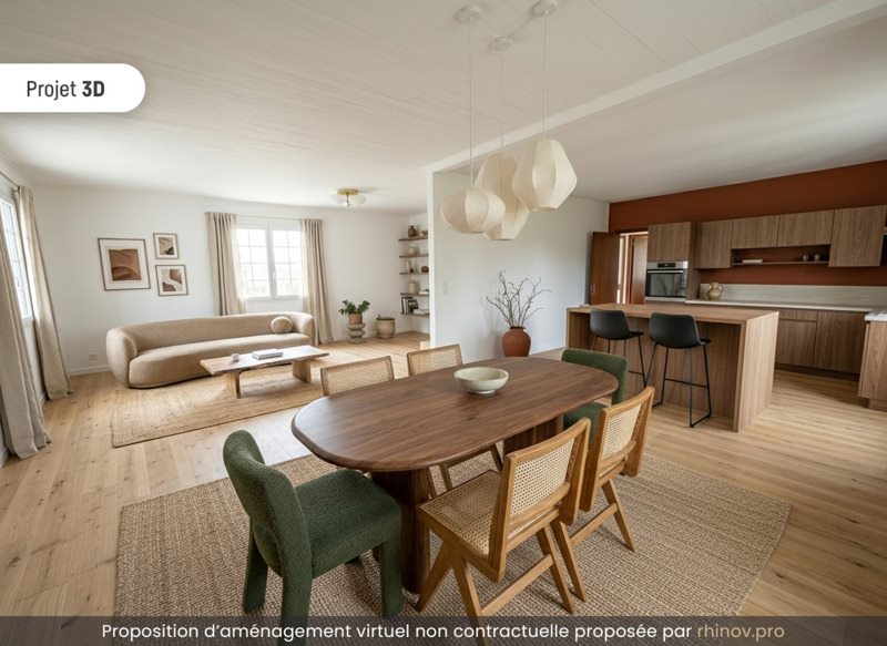 Vente Maison LAUZUN - 4 pièces -104 m² - (47410)