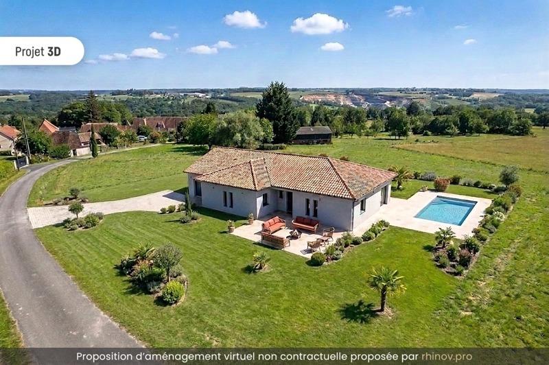 Vente Maison DUSSAC - 6 pièces -128 m² - (24270)