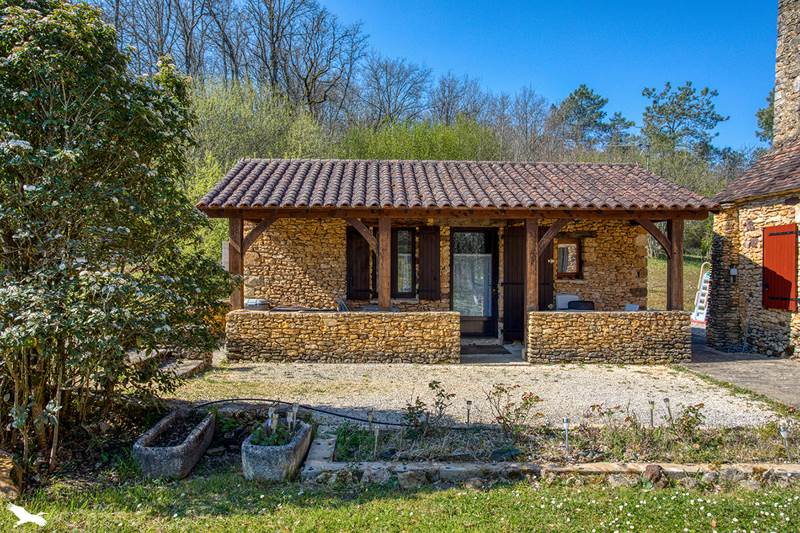Maison en pierre à Journiac