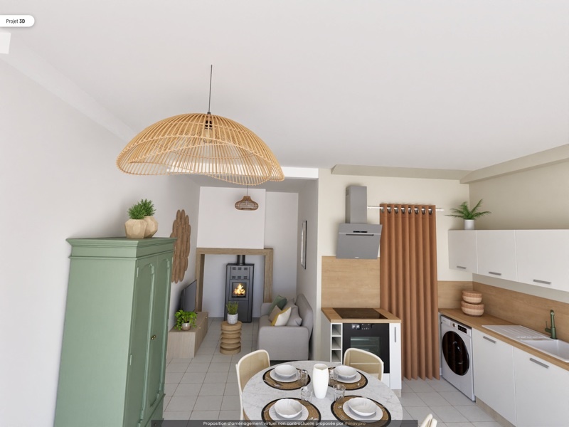 Vente Maison POMEROLS - 3 pièces -70 m² - (34810)
