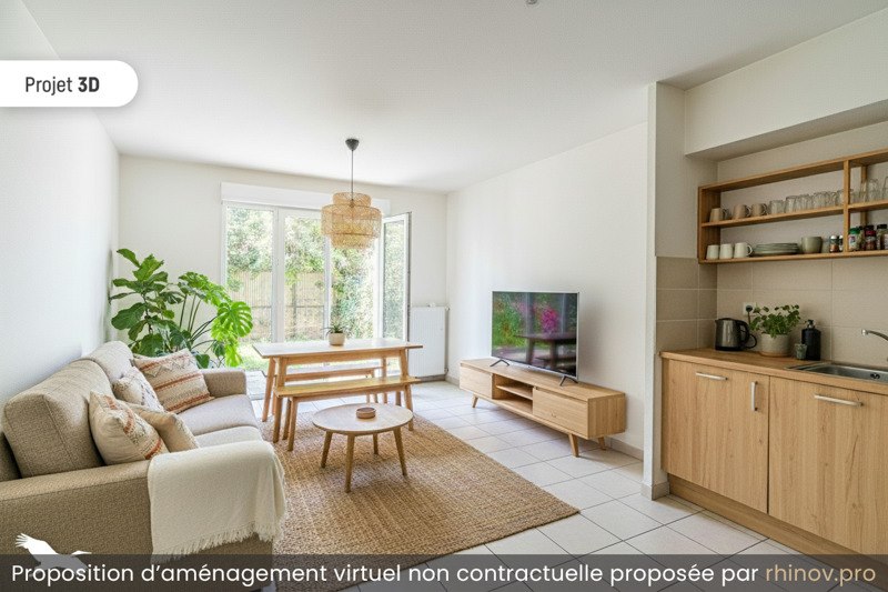 Vente Appartement MERIGNAC - 3 pièces -47 m² - (33700)