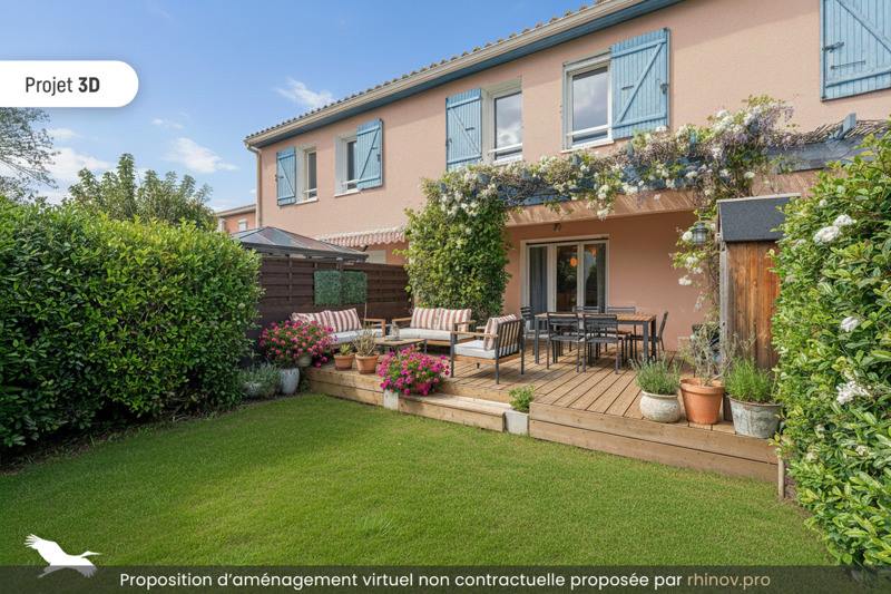 Vente Maison TOULOUSE - 4 pièces -81 m² - (31200)