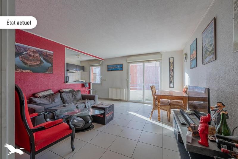 Vente Appartement TOULOUSE - 2 pièces -46 m² - (31200)