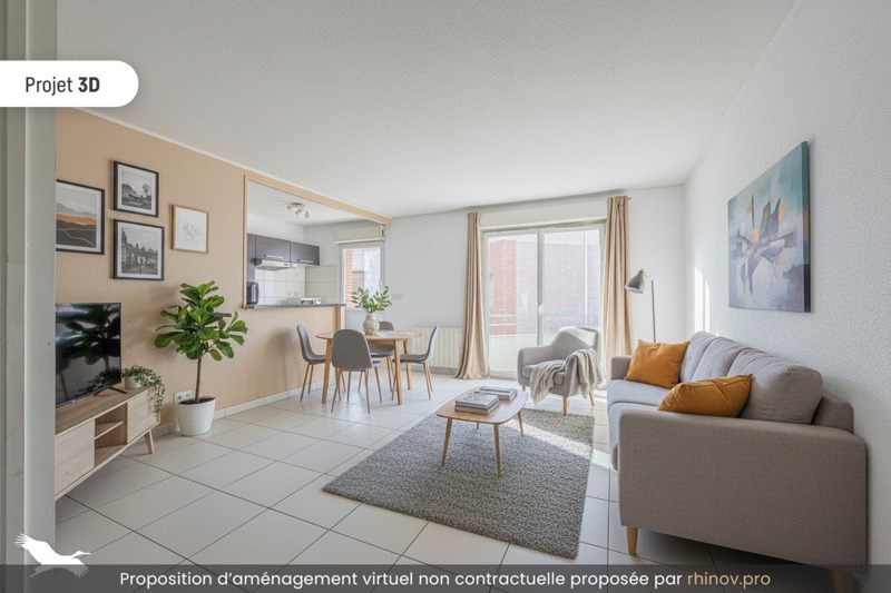 Vente Appartement TOULOUSE - 2 pièces -46 m² - (31200)