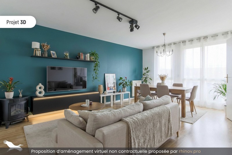 Vente Appartement ECQUEVILLY - 3 pièces -61 m² - (78920)