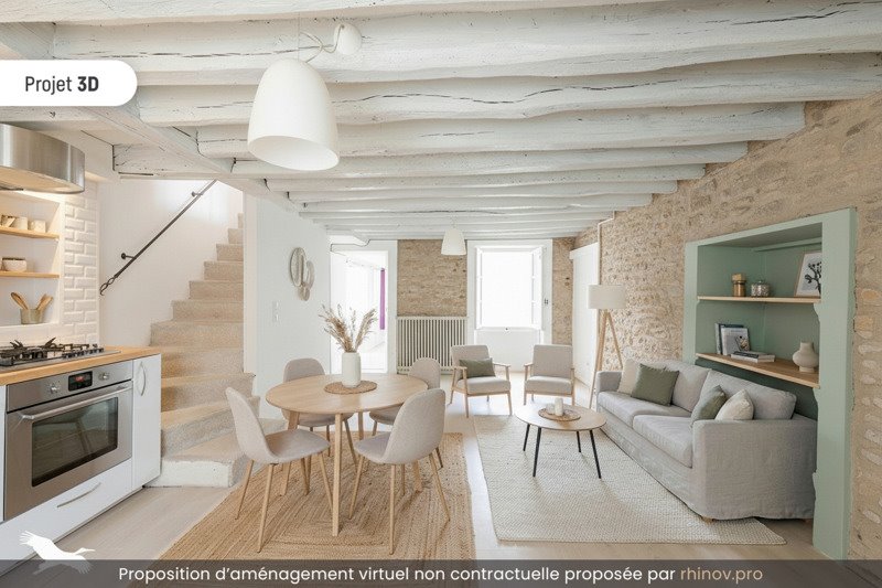 Vente Maison ECQUEVILLY - 2 pièces -63 m² - (78920)