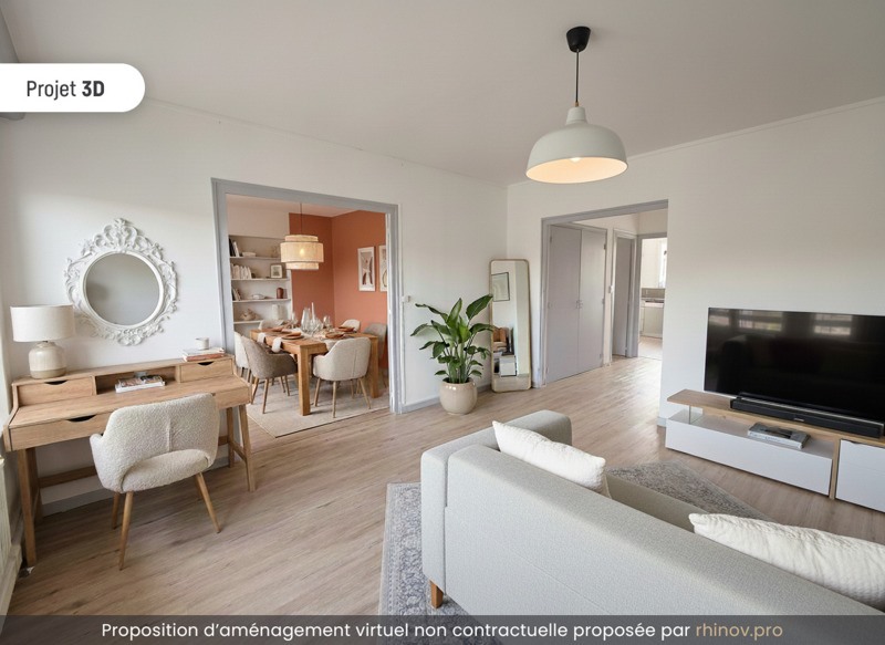 Vente Appartement MONTLUCON - 3 pièces -70 m² - (03100)