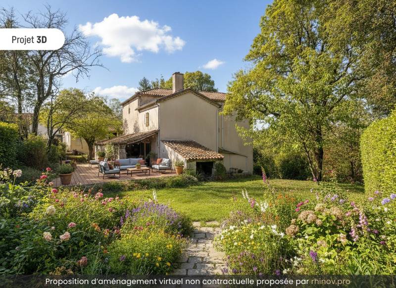 Vente Maison MONCRABEAU - 4 pièces -127 m² - (47600)