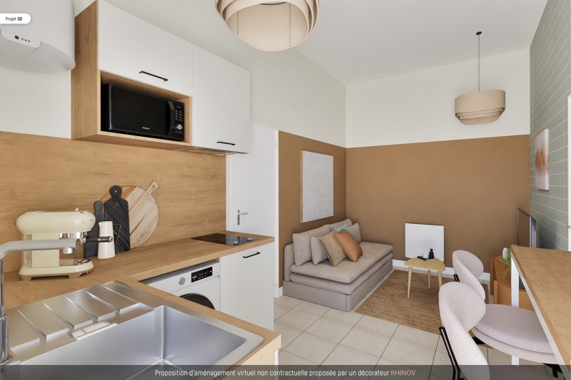 Vente Appartement BORDEAUX - 2 pièces -27 m² - (33800)