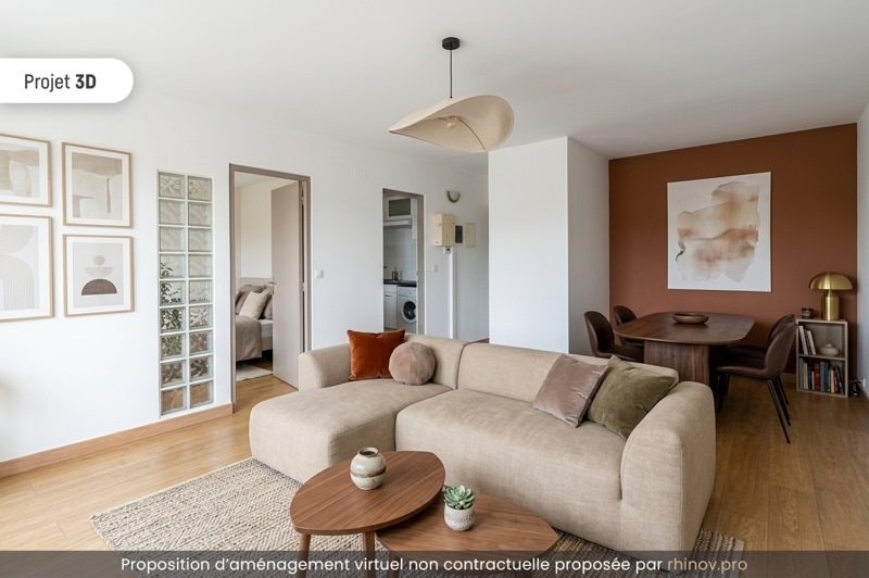 Vente Appartement BORDEAUX - 2 pièces -53 m² - (33800)