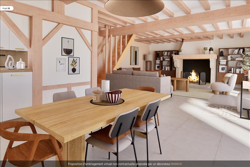 Vente Maison JUMEAUVILLE - 8 pièces -180 m² - (78580)