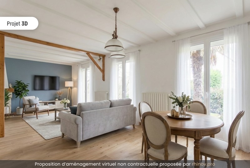 Vente Maison JUMEAUVILLE - 7 pièces -120 m² - (78580)