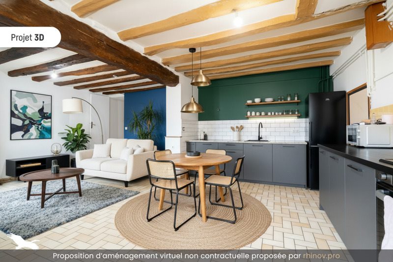 Vente Maison ST EPAIN - 3 pièces -91 m² - (37800)