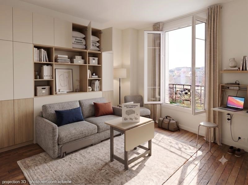 Vente Appartement CLICHY - 1 pièce -17,7 m² - (92110)