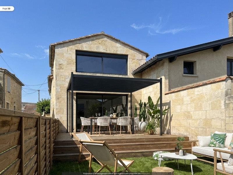 Vente Maison AMBARES ET LAGRAVE - 3 pièces -97 m² - (33440)