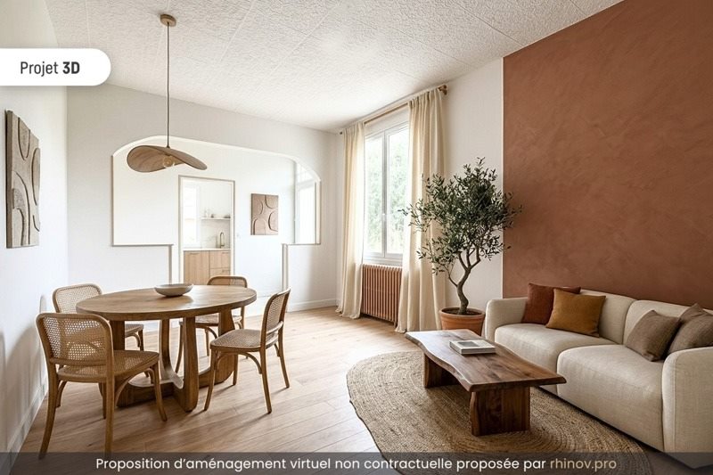 Vente Maison AMBARES ET LAGRAVE - 3 pièces -67 m² - (33440)