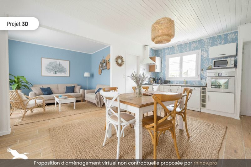 Vente Maison ST PIERRE D OLERON - 3 pièces -62 m² - (17310)