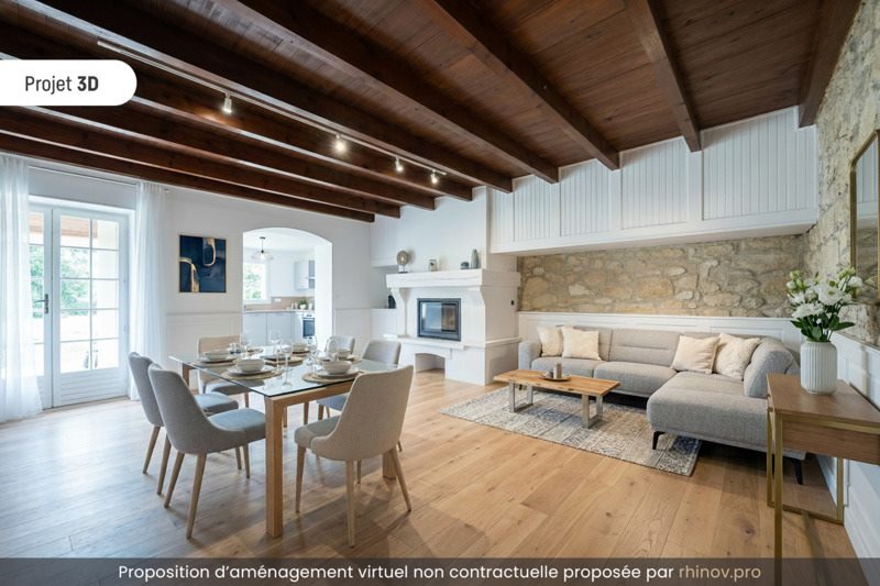 Vente Maison VAL DE VIRVEE - 3 pièces -89 m² - (33240)