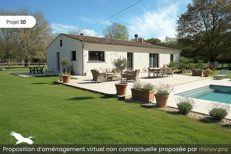 Vente Maison LE PIZOU - 4 pièces -140 m² - (24700)