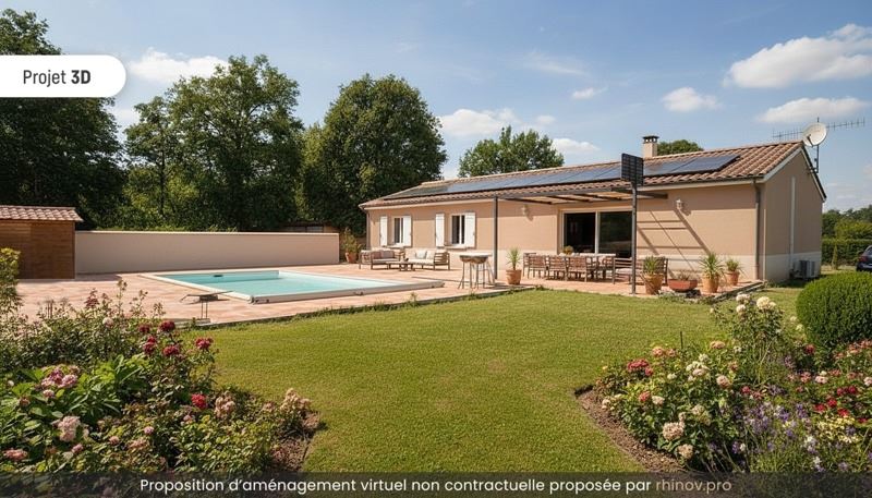 Vente Maison MENESPLET - 4 pièces -106 m² - (24700)