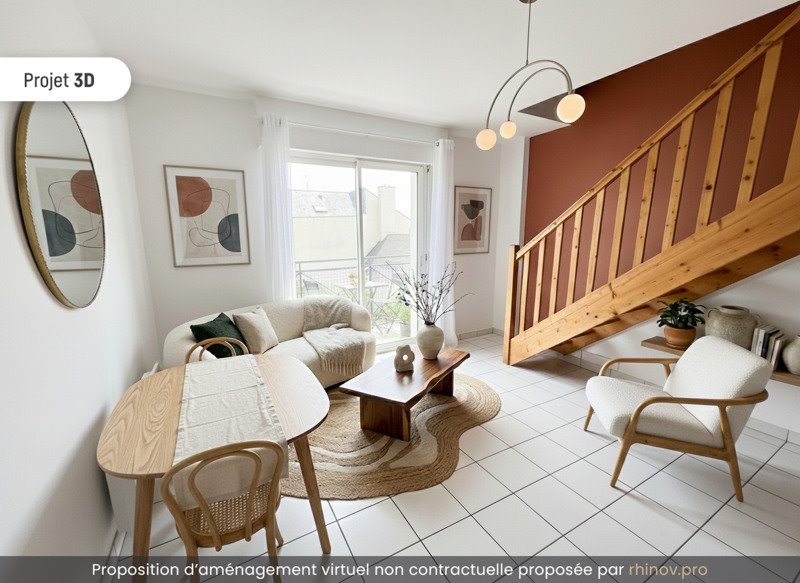 Vente Appartement QUIMPER - 2 pièces -33 m² - (29000)