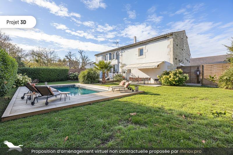 Vente Maison ST GEORGES DU BOIS - 9 pièces -210 m² - (17700)