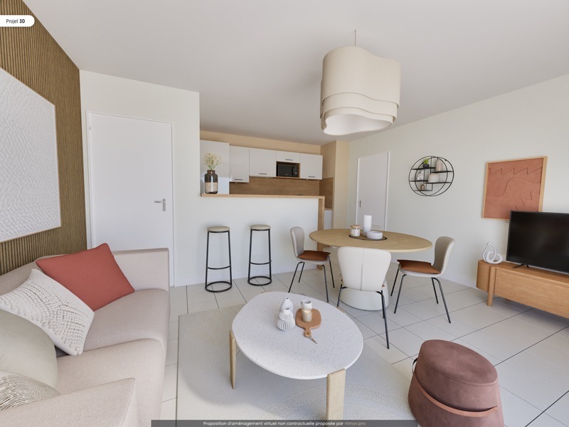 Vente Appartement ST DENIS DE PILE - 2 pièces -39,6 m² - (33910)
