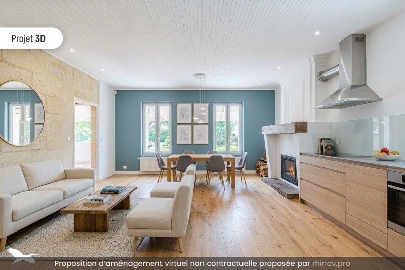 Vente Maison LUSSAC - 5 pièces -187,4 m² - (33570)