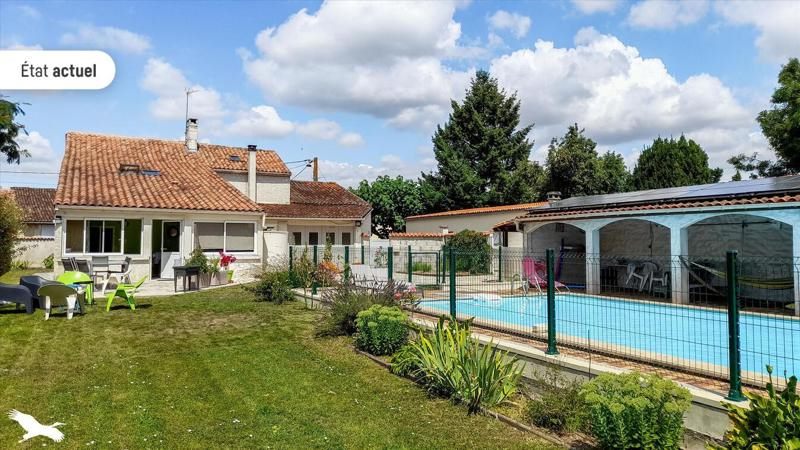 Vente Maison ST SIMON - 9 pièces -205 m² - (16120)