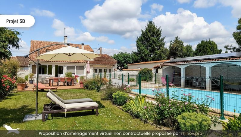 Vente Maison ST SIMON - 9 pièces -205 m² - (16120)