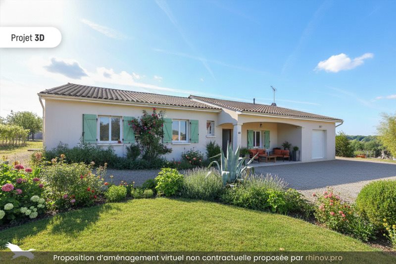 Vente Maison BELLEVIGNE - 6 pièces -180 m² - (16120)