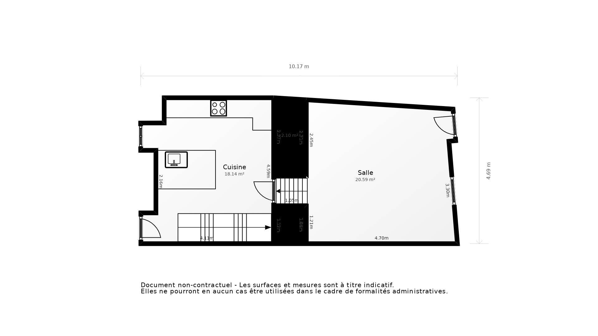 Vente Maison MAURENS - 4 pièces - 75 m² - (31540)