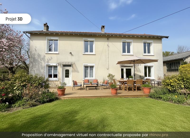 Vente Maison MIALET - 8 pièces -145 m² - (24450)