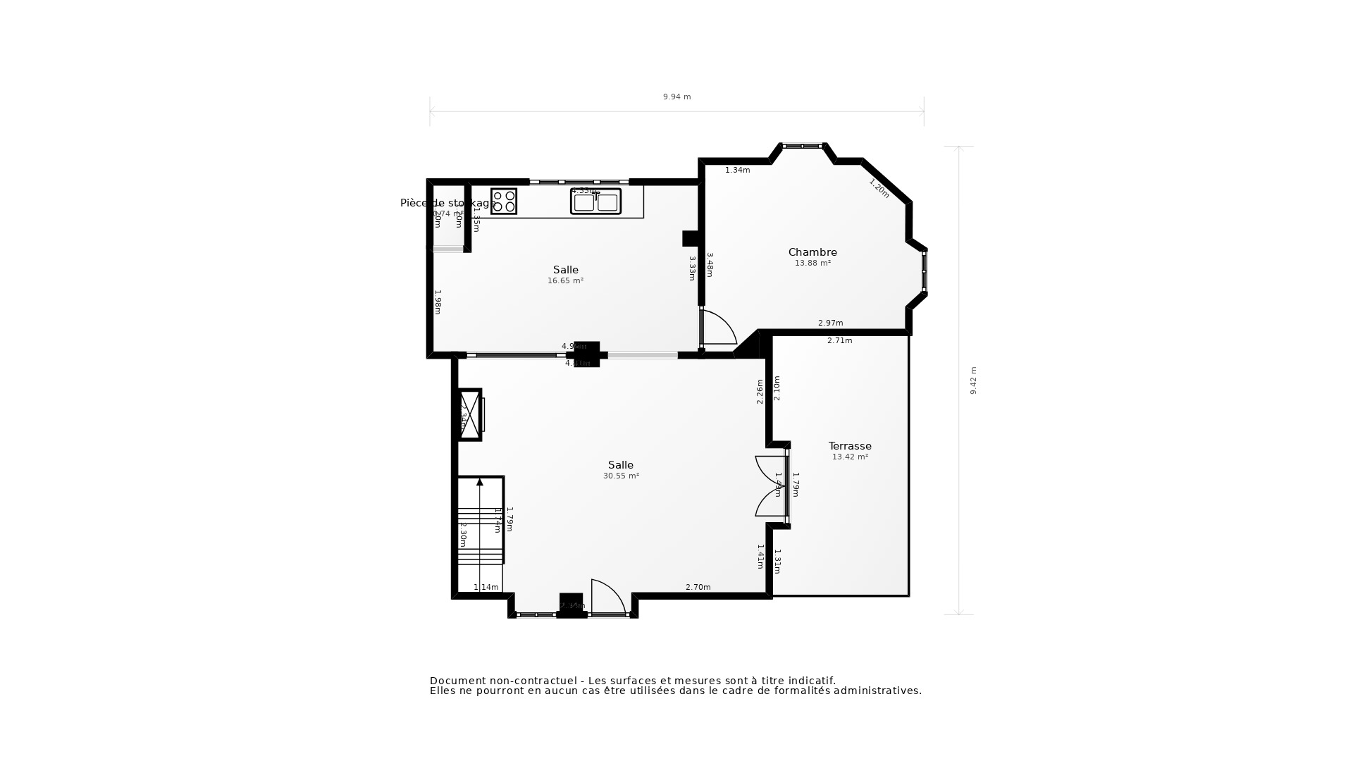 Vente Maison ST CIRGUES - 3 pièces - 105 m² - (46210)